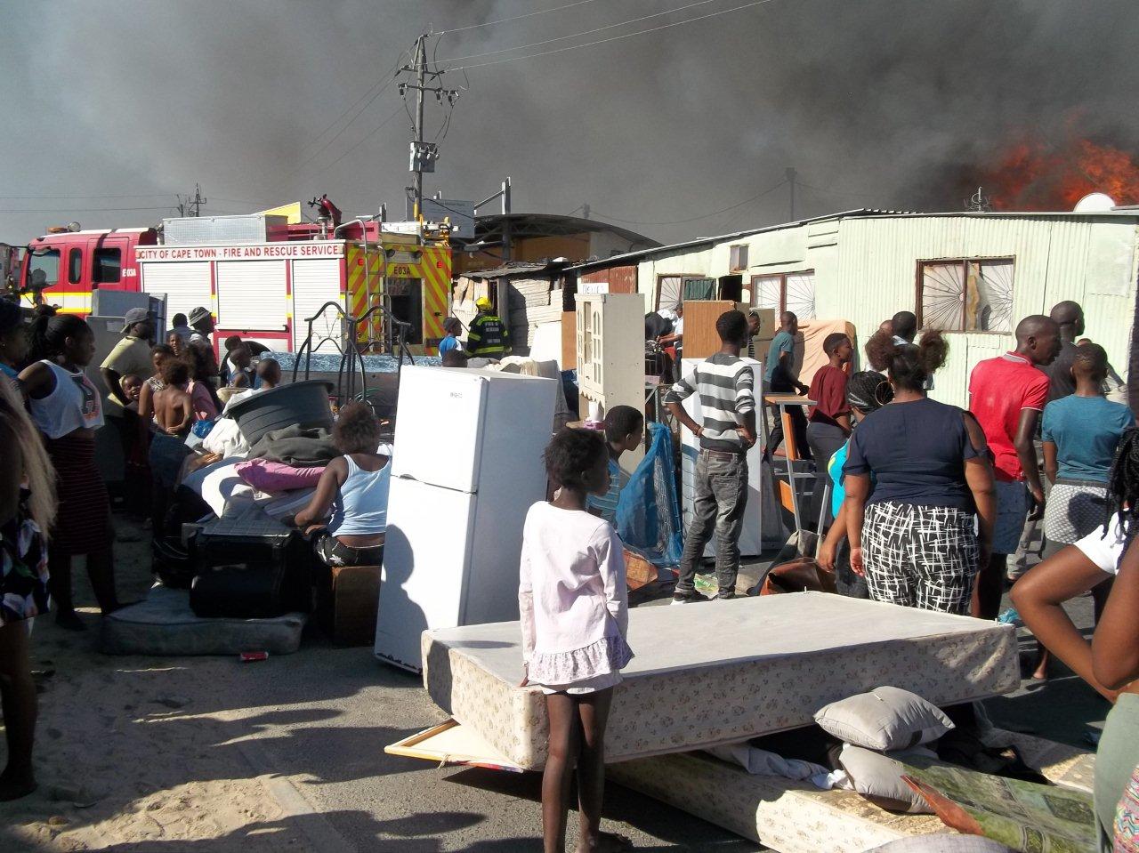 Shack Dwellers Lose Their Christmas Savings In Khayelitsha Fire GroundUp